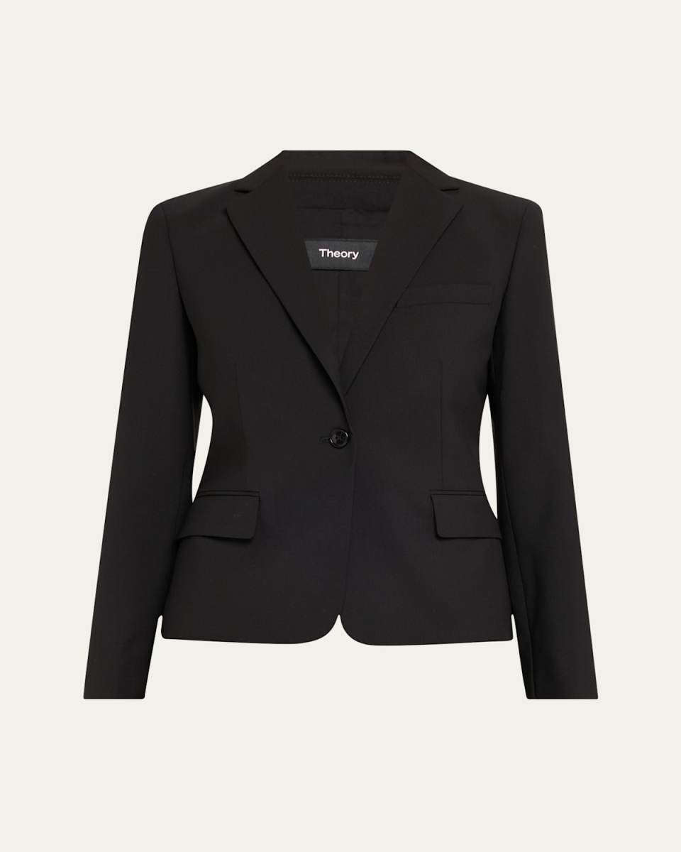 Slim One-Button Jacket